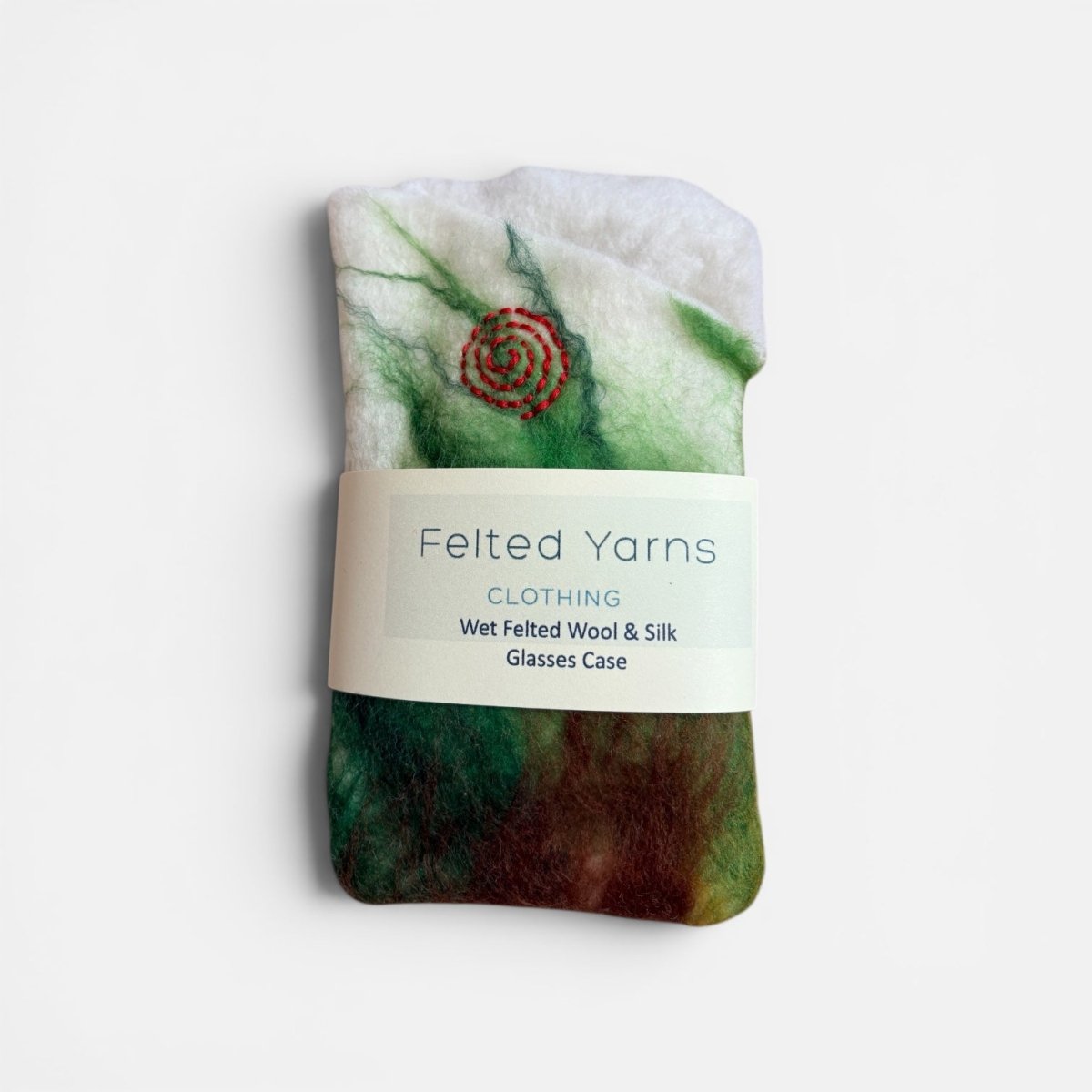 Felted Wool Glasses Case - Felted Yarns_Just Makers