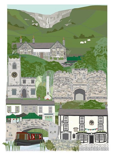 Gateway to the Dales Mounted Print - Jane Gales_Just Makers