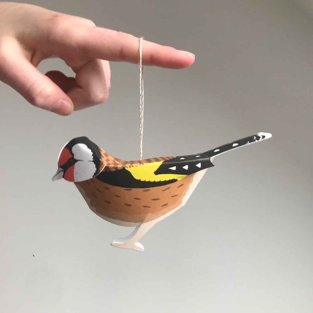 Goldfinch Pop - Up 3D Card & Decoration - Just Makers Faye Stevens - Merryday Studio