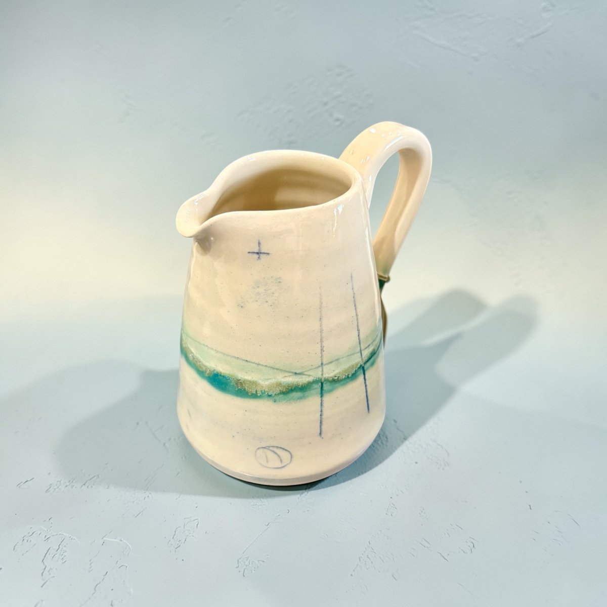 Medium Jug - Seascape - Lorna Gilbert_Just Makers
