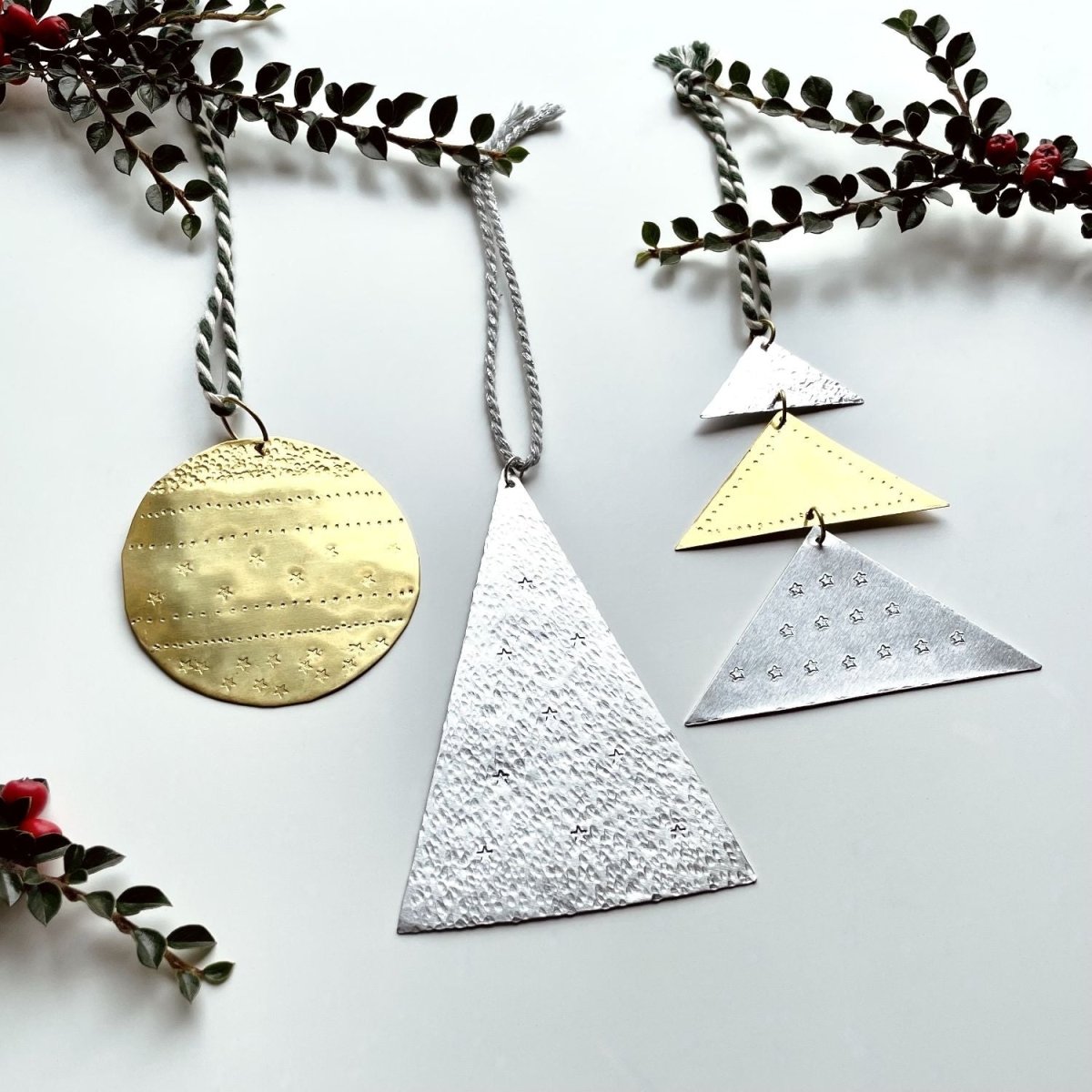 Metal Hanging Decorations Workshop 08 November - Just Makers Just Makers
