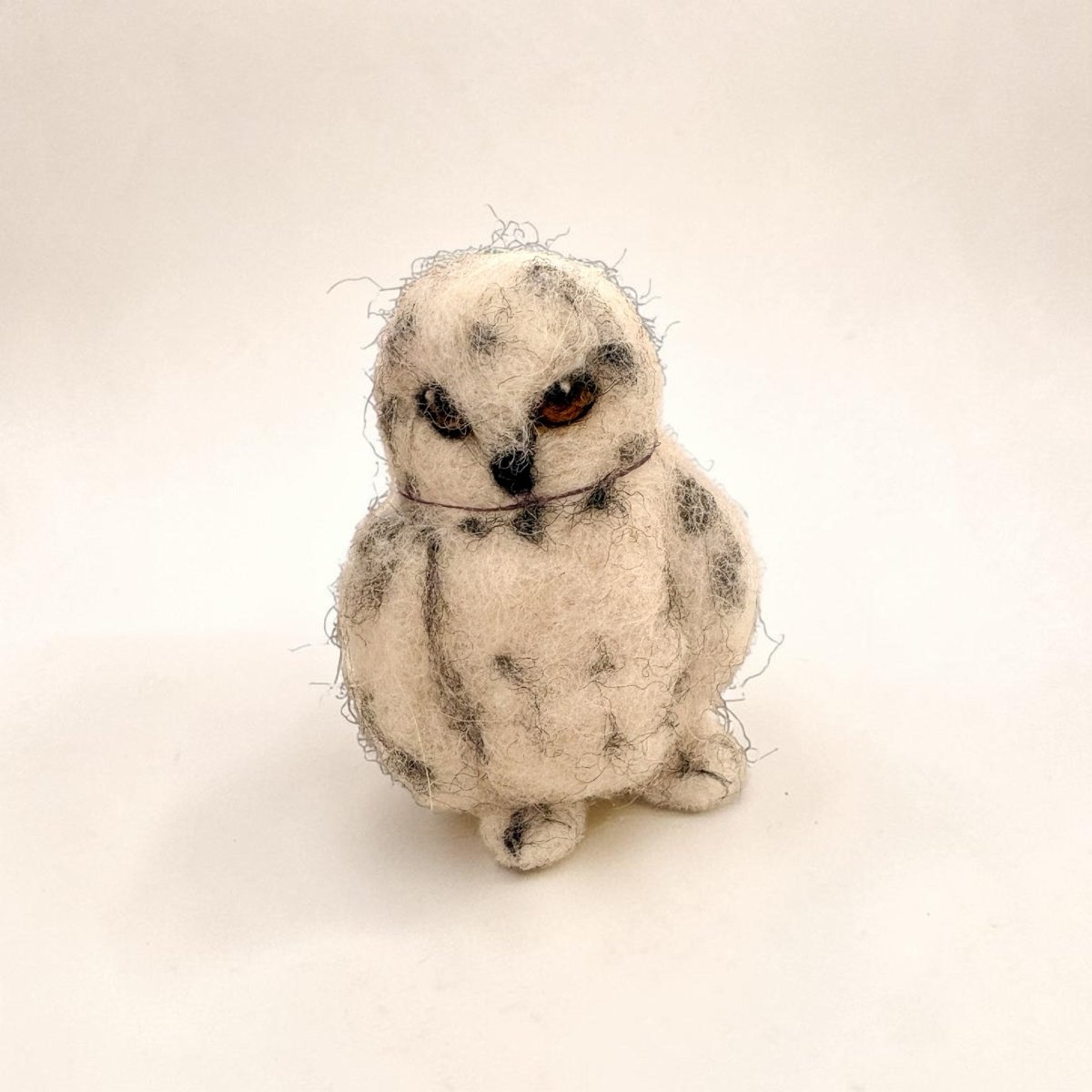 Needle Felted Owl - Pam Chilton_just makers