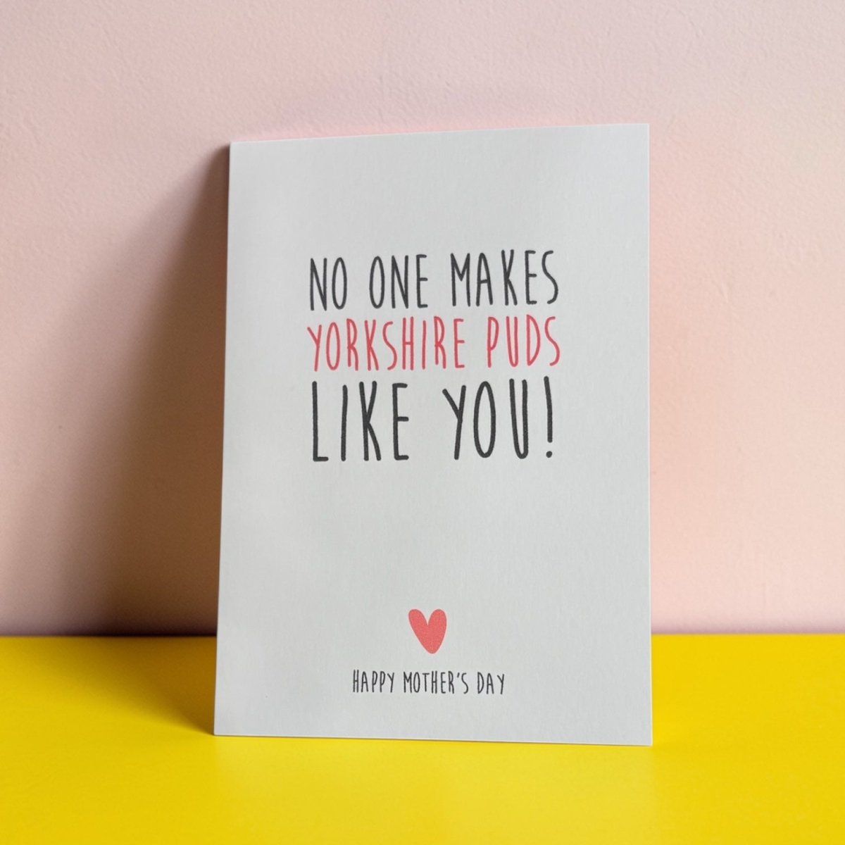 No One Makes Yorkshire Puds Like You! Greeting Card - JAM Artworks_Just Makers