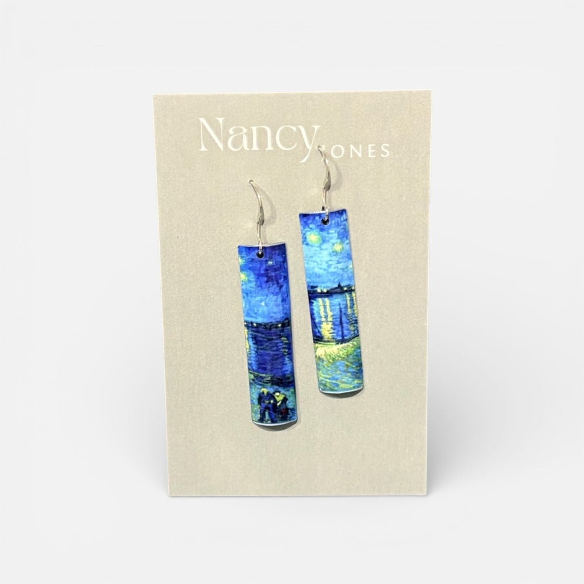 Over the Rhone Matchstick Earrings - Nancy Jones_Just Makers