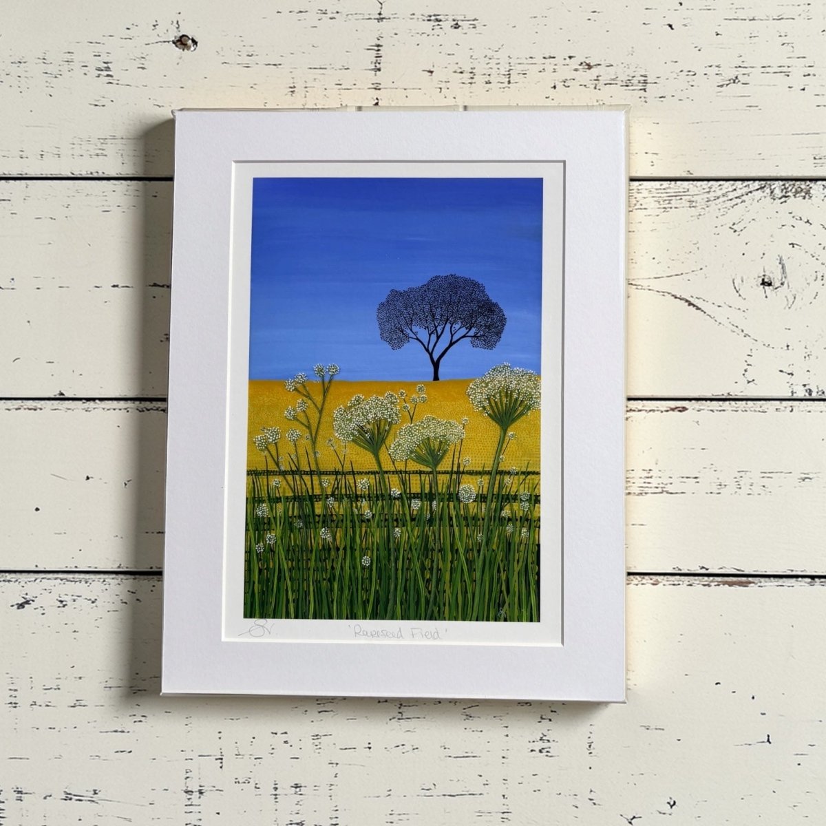 Rapeseed Field A4 Giclee Print - Sarah Jane Nicholls_Just Makers