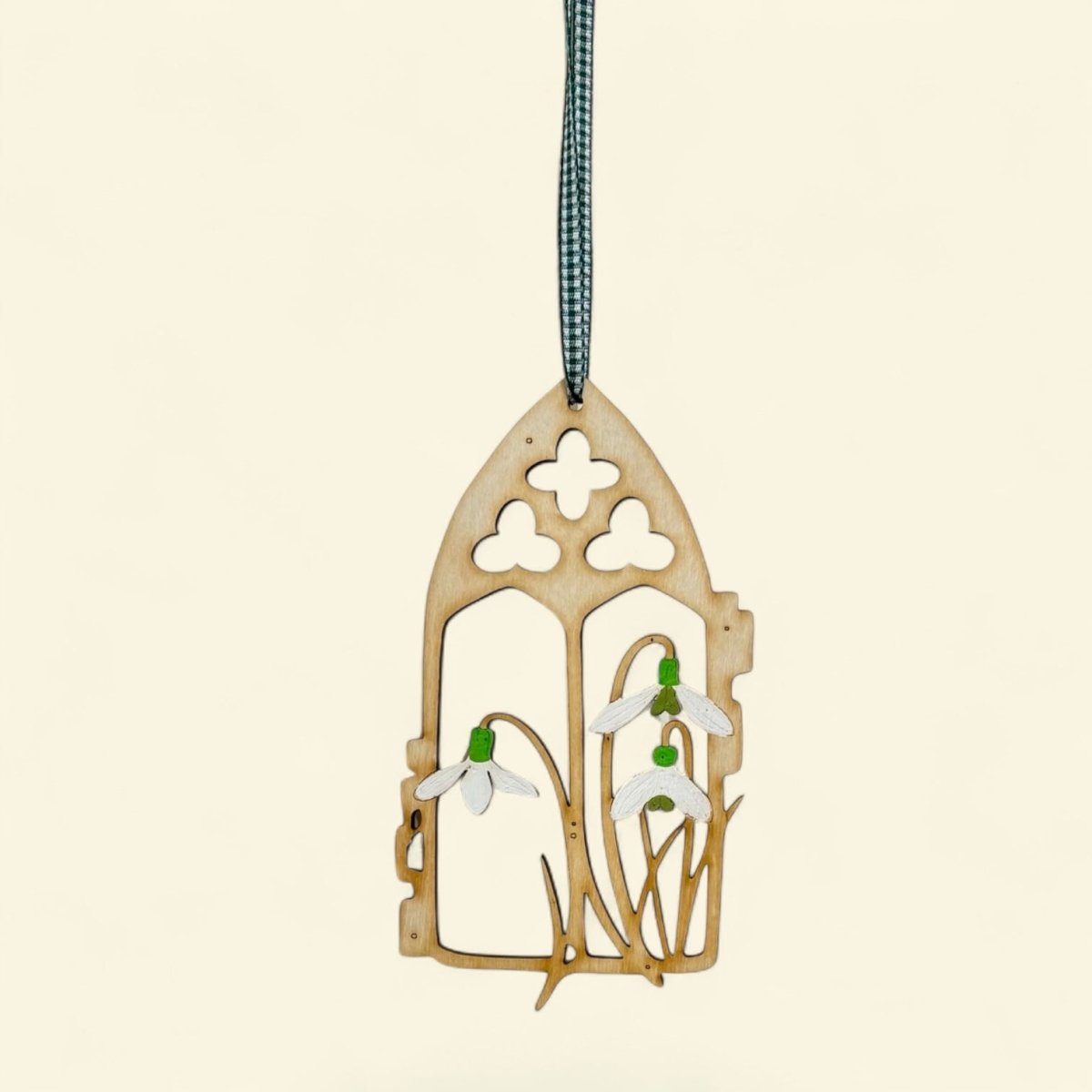 Snowdrop Gothic Window - Natty Deco_Just Makers