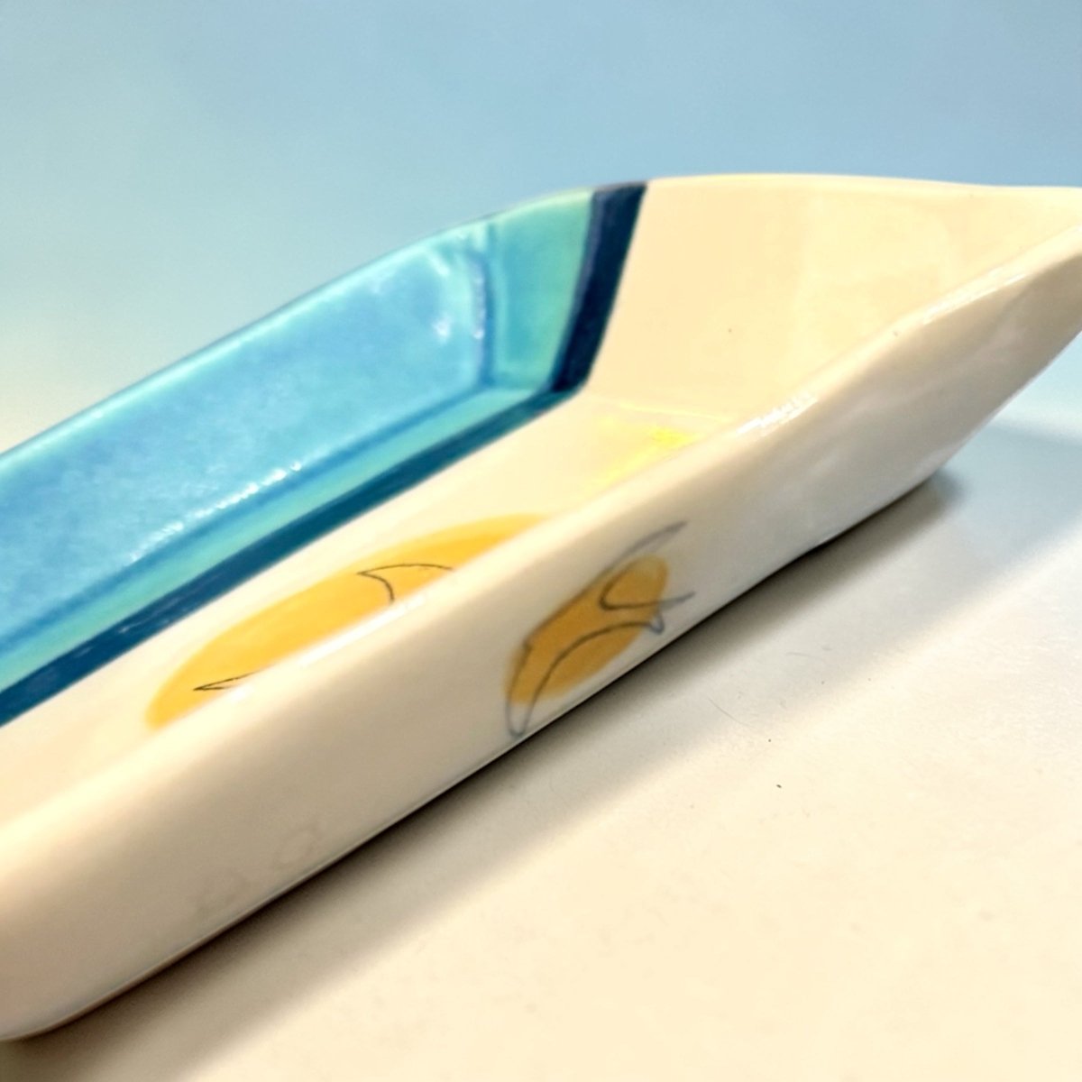 Square Dish - Golden Swift - Lorna Gilbert_Just Makers