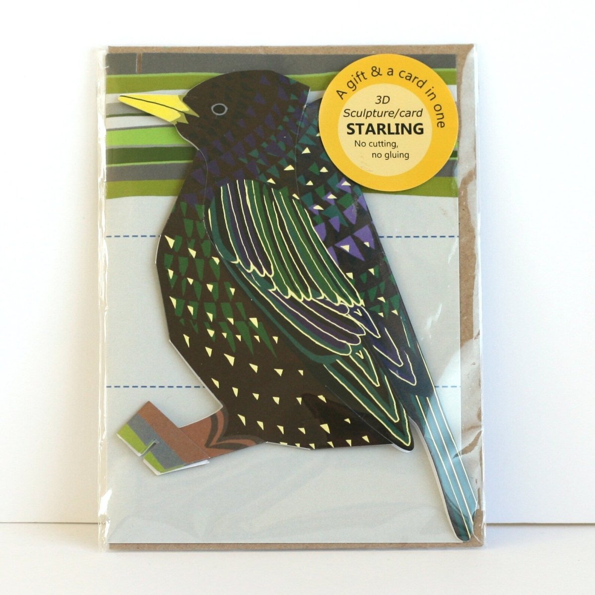 Starling Pop - Up 3D Card & Decoration - Just Makers Faye Stevens - Merryday Studio