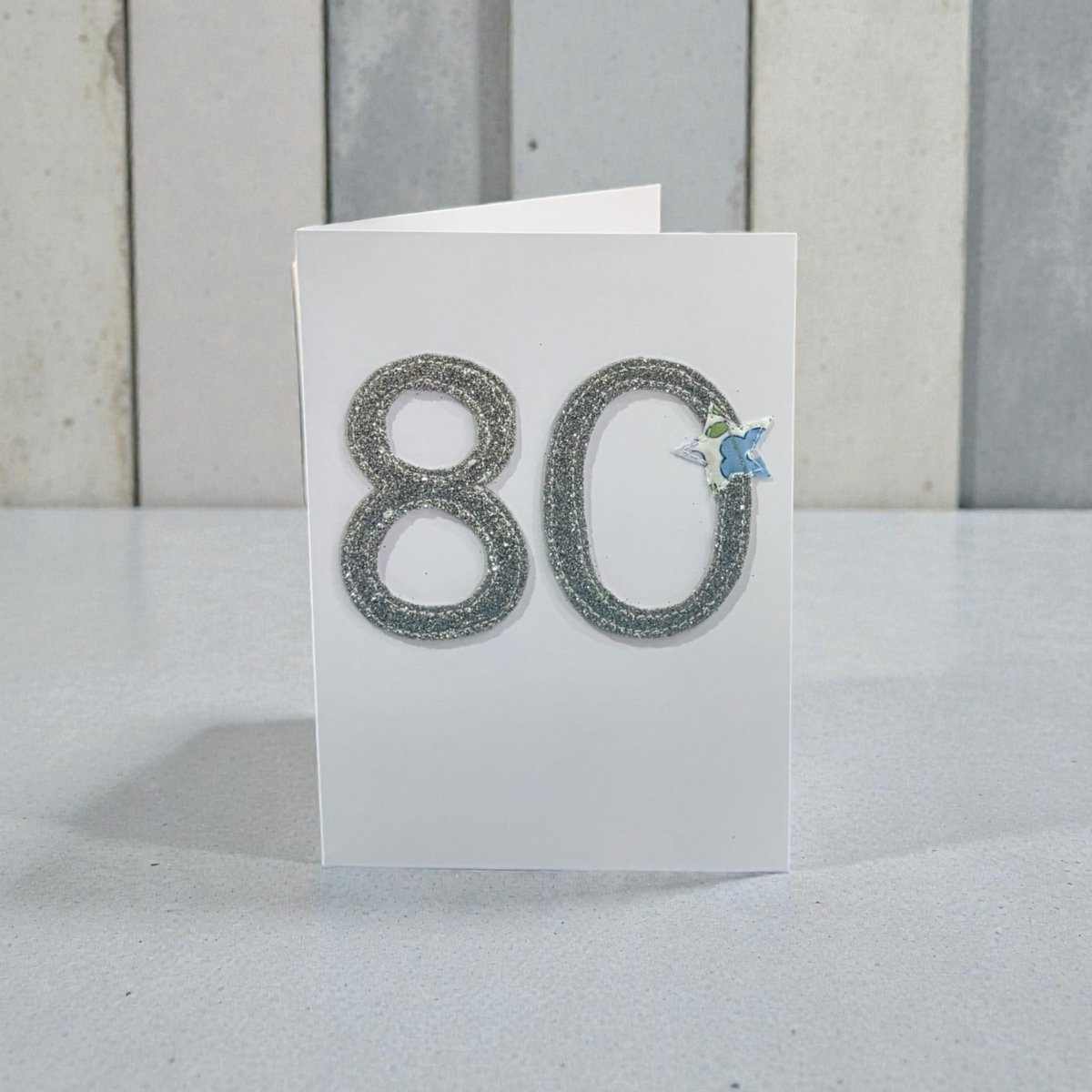 Card with glittery &