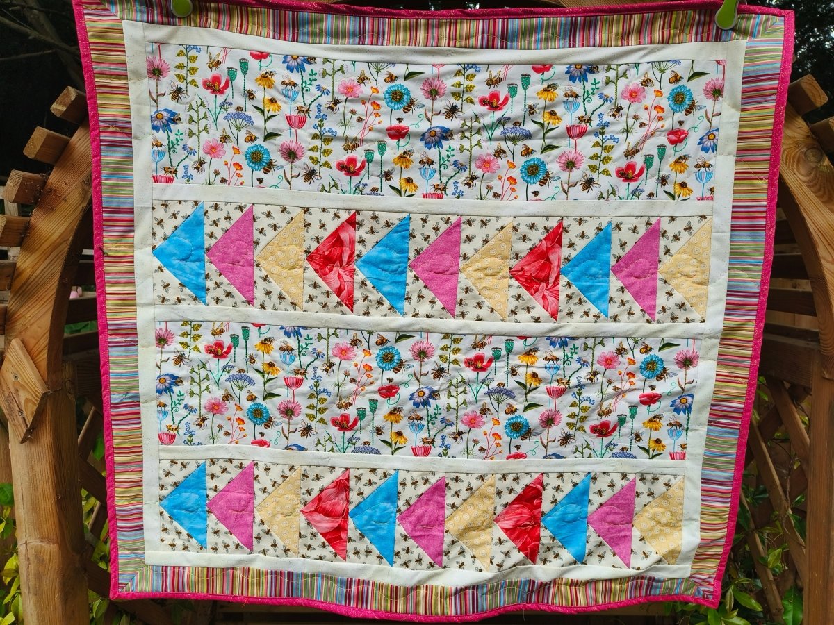 Summer Meadow Quilt - Bee-spoke Quilts_Just Makers
