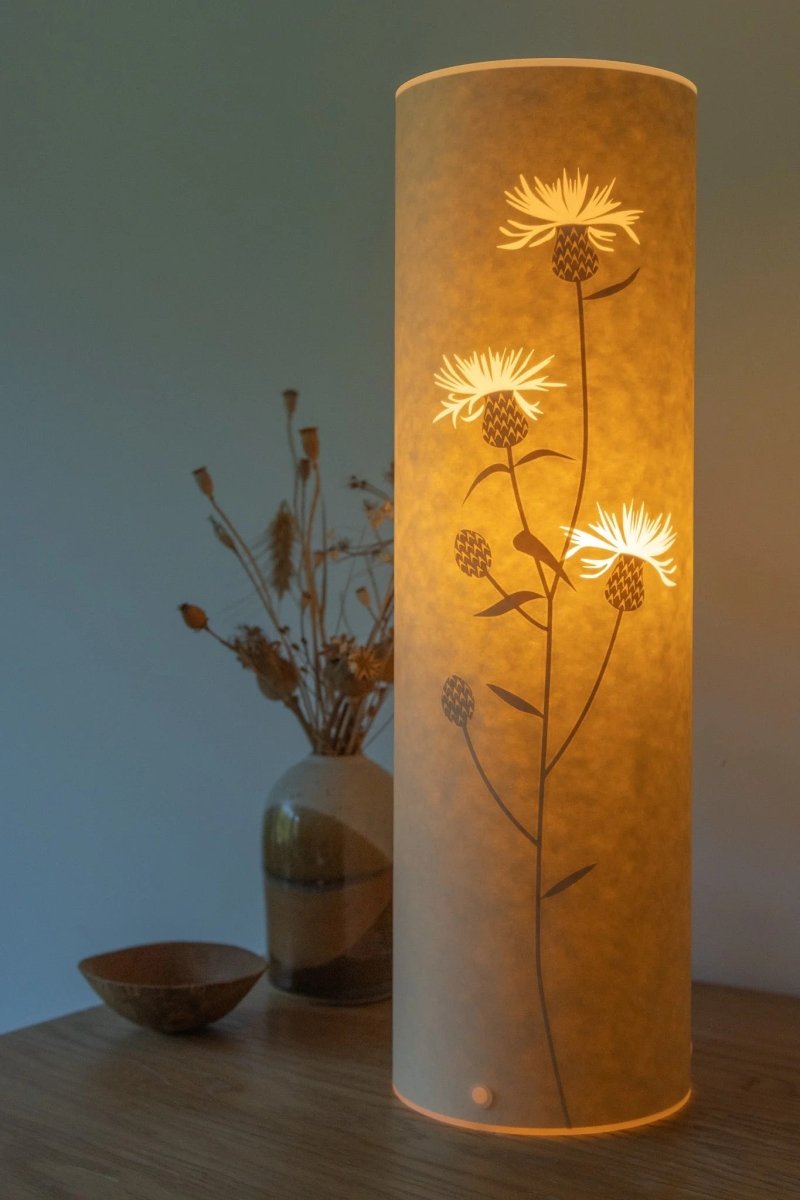 Tall Knapweed Table Lamp by Hannah Nunn_Just Makers