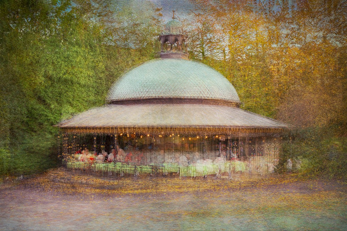 Tea in the Valley Gardens Framed Photograph - Steve Oxley_Just Makers