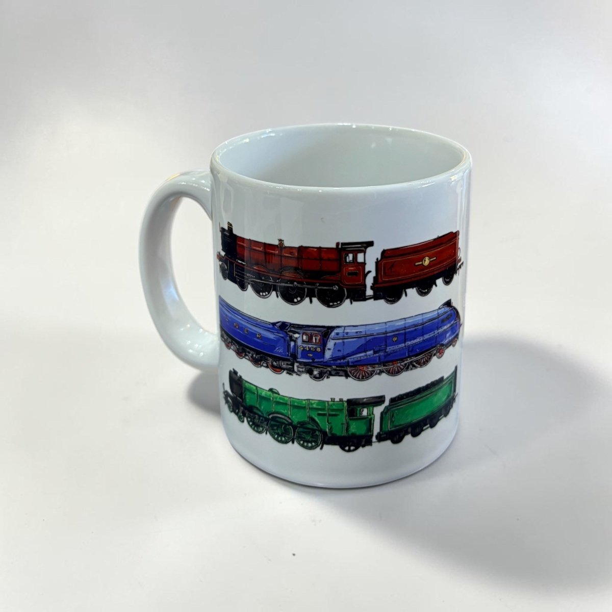 Trains Ceramic Mug - HD Designs_Just Makers