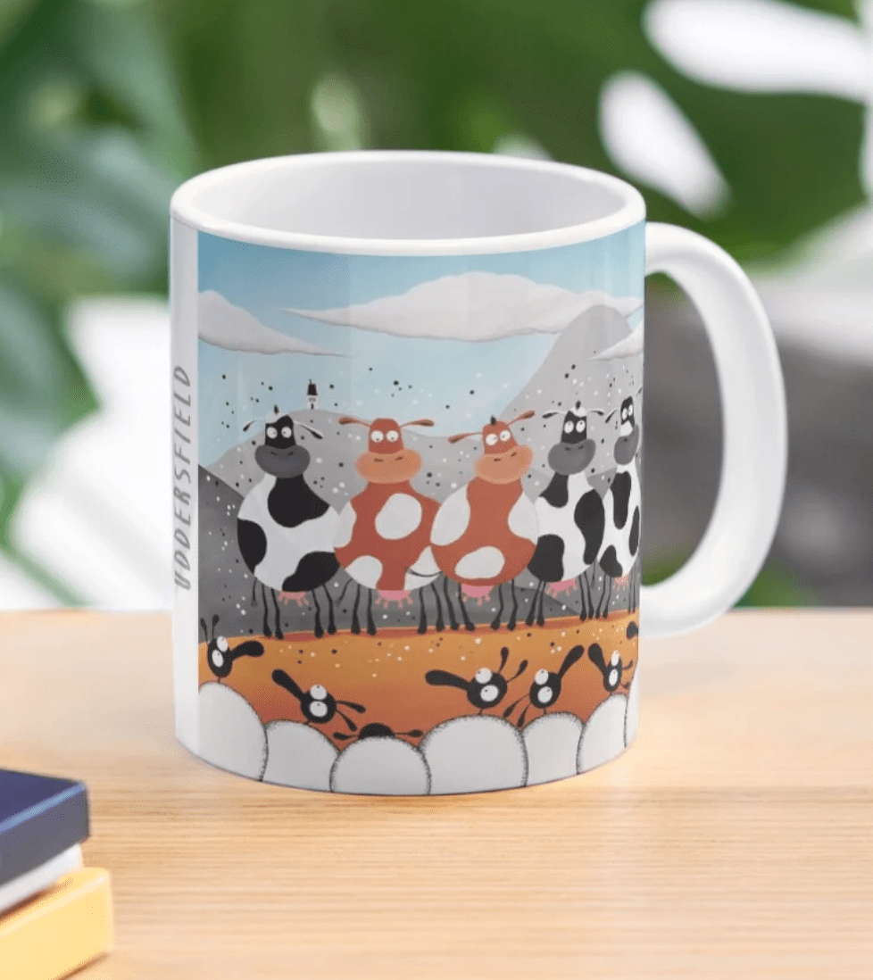 Uddersfield Ceramic Mug - Mervyn Tay Art_Just Makers