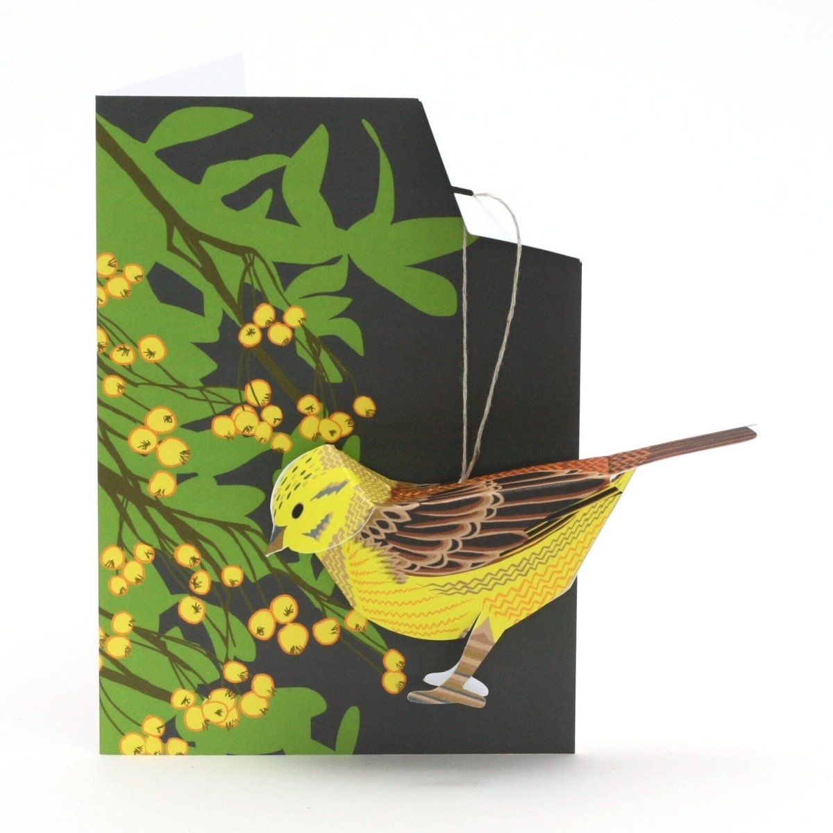 Yellowhammer Pop - Up 3D Card & Decoration - Just Makers Faye Stevens - Merryday Studio