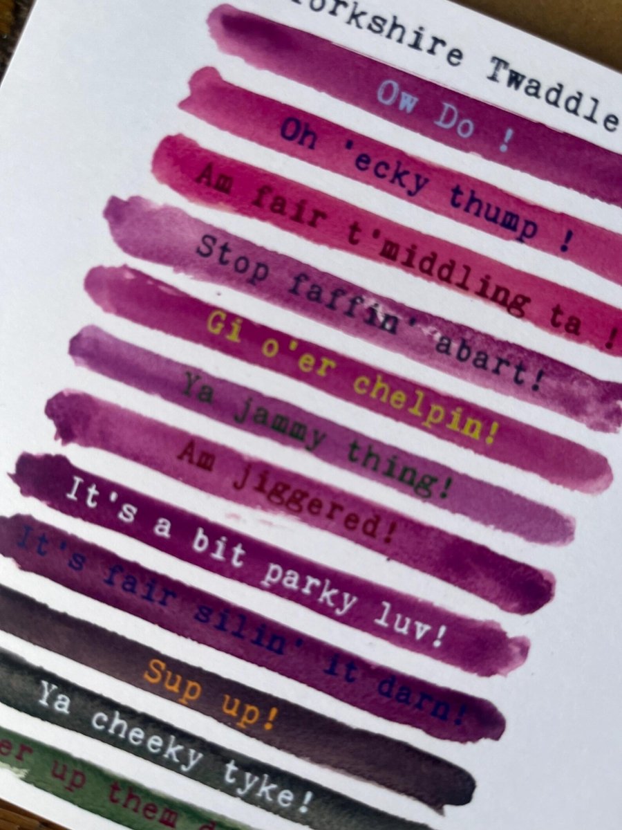 Yorkshire Twaddle Card - The Proverbial Hare_Just Makers