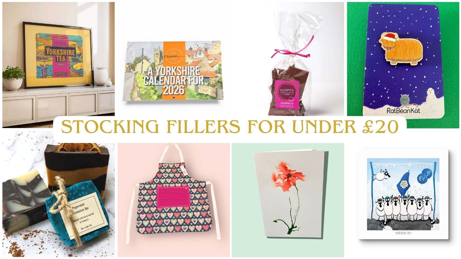 Stocking Filler Ideas from Yorkshire Makers - Just Makers