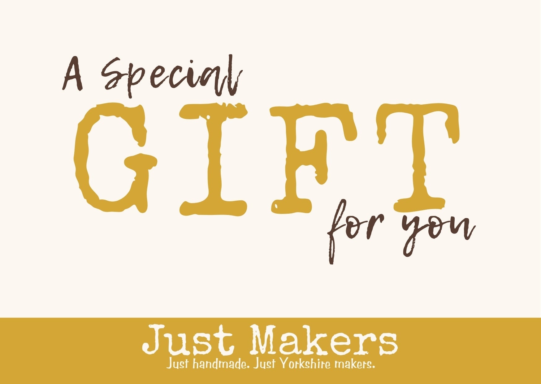 Gift Cards - Just Makers
