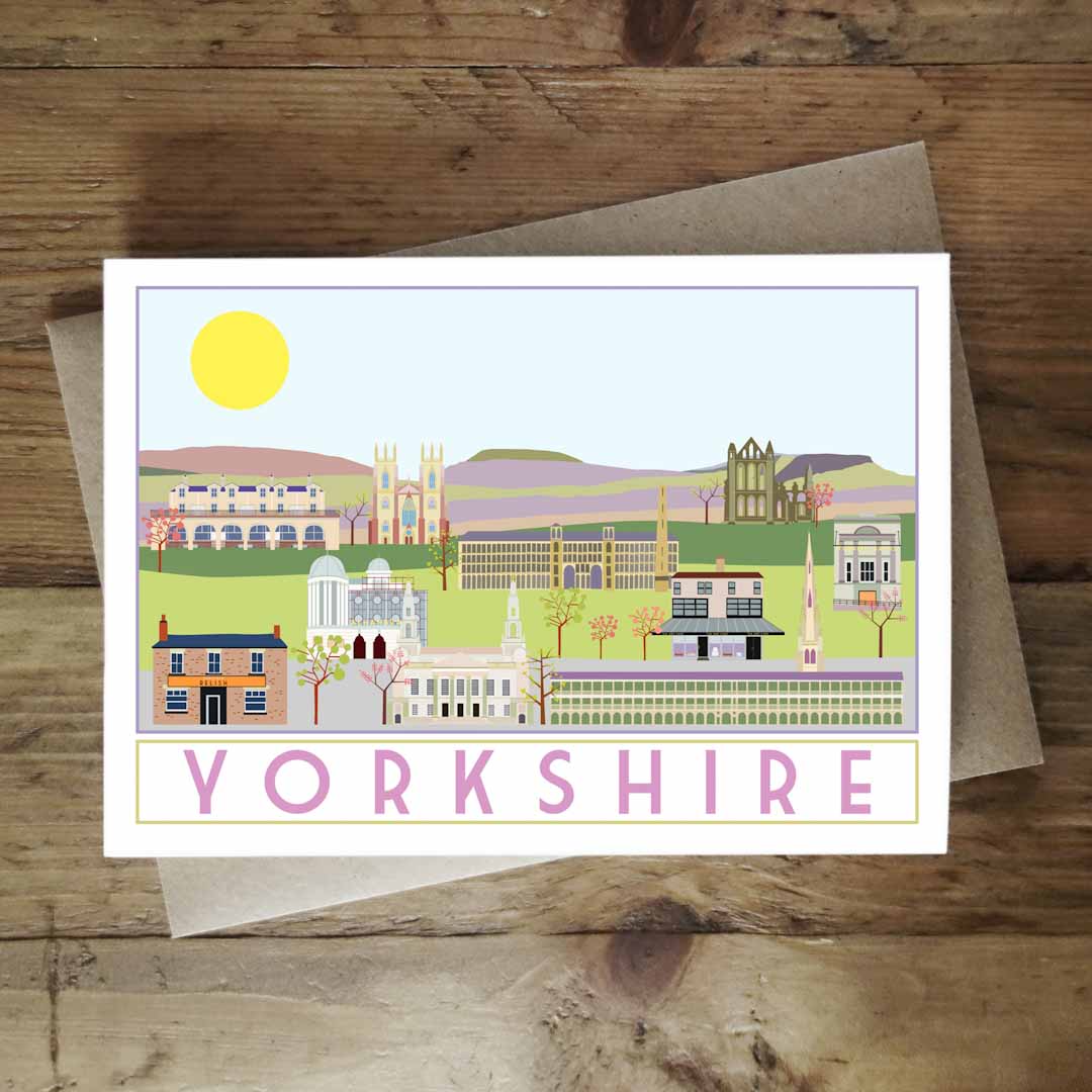 Yorkshire Themed Greeting Cards