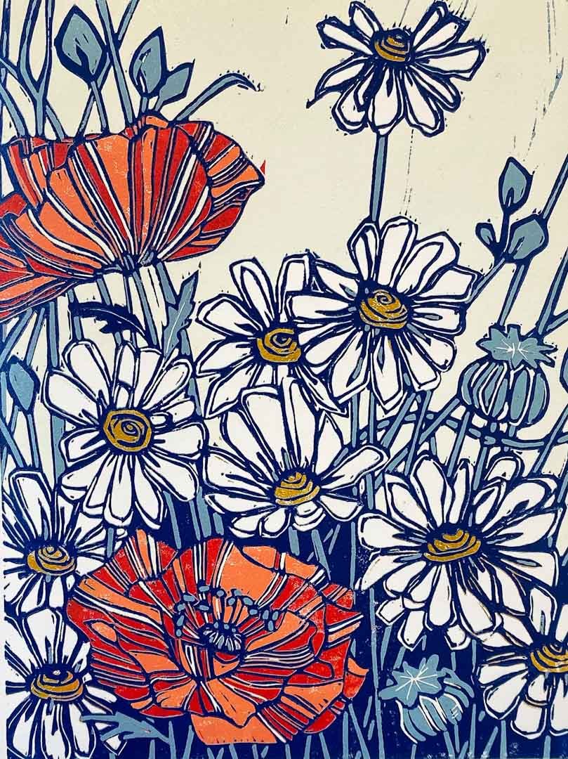 Handmade Linocut Prints by Independent Artists | Just Makers