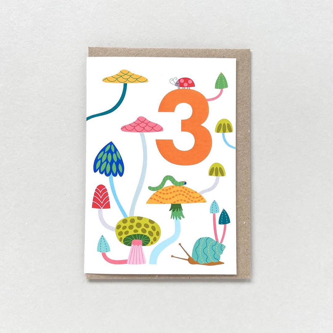 Age 3 Card Maggie Magoo Designs - Just Makers Maggie Magoo Designs
