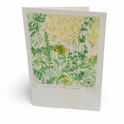 A Moment in the Meadow Greeting Card - Moira McTague - Just Makers Moira McTague