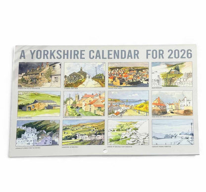 A Yorkshire Calendar 2026 Back - John Harrison_Just Makers