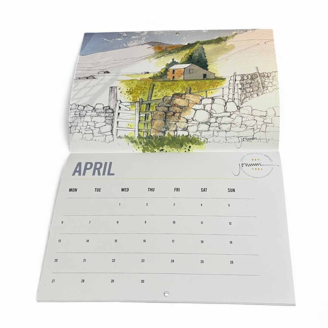 A Yorkshire Calendar 2026 - John Harrison - Just Makers John Harrison