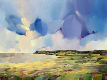 A glow over robins hood bay fine art print by Katherine Whitby_just makers