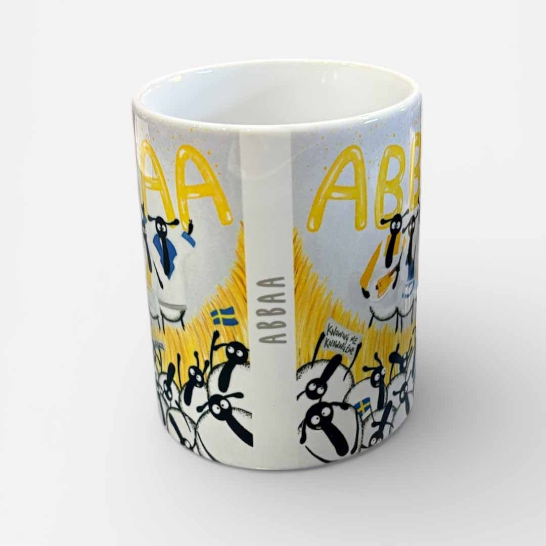 Abbaa Ceramic Mug - Mervyn Tay Art - Just Makers Mervyn Tay Art