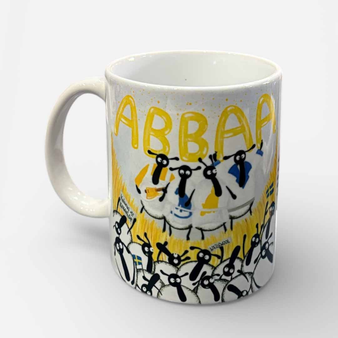 Abbaa Ceramic Mug - Mervyn Tay Art - Just Makers Mervyn Tay Art