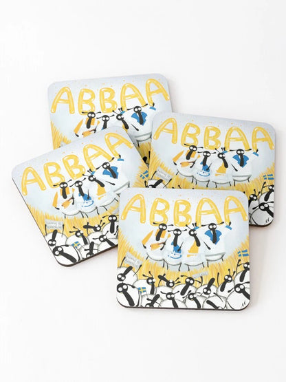 Abbaa Coaster - Mervyn Tay Art_Just Makers