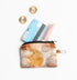 Abstract Browns Silk Pouch / Coin Purse - Pattern Passion_Just Makers