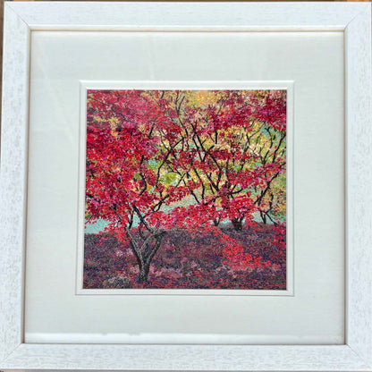 Acer Glade Embroidered Giclee Print - Fiona Robertson_Just Makers