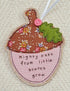 Acorn Fabric Decoration - Alice and Audrey_Just Makers