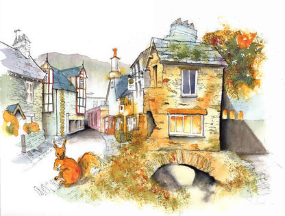 Ambleside Illustration - Tim Gomersall Art_Just Makers