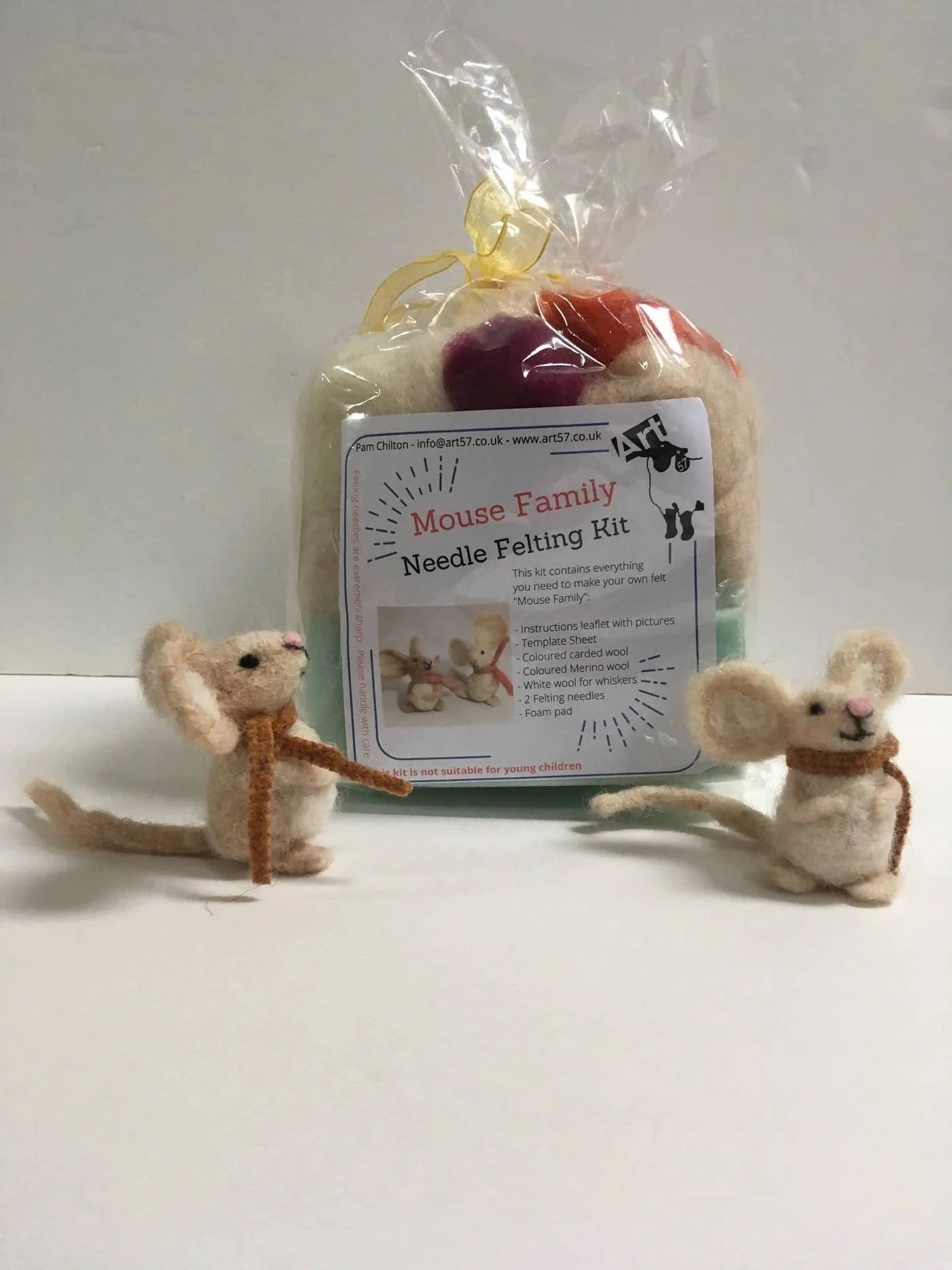 Animal Needle Felting Kit - Pam Chilton_Just Makers