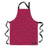 Apron with Pocket - Pink Leopard_Just Makers