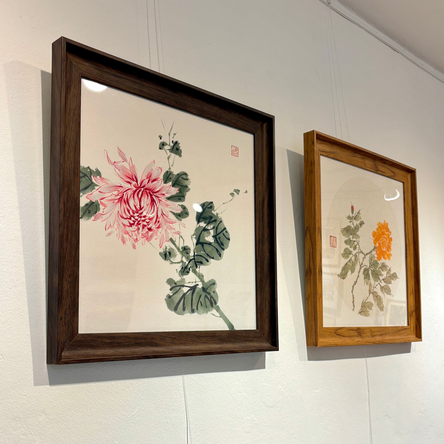 Autumn Meditation Framed Original Painting - Su Yao_Just Makers