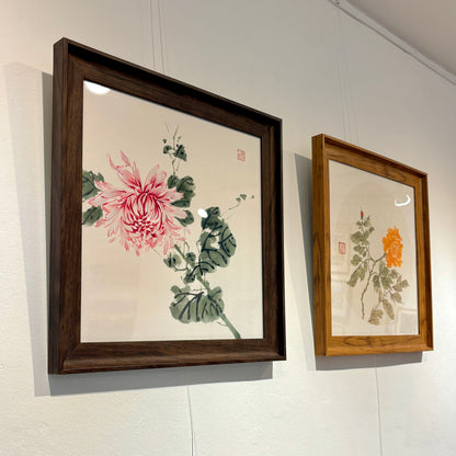 Autumn Meditation Framed Original Painting - Su Yao_Just Makers