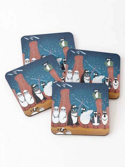 Baa Wars Coaster - Mervyn Tay Art_Just Makers