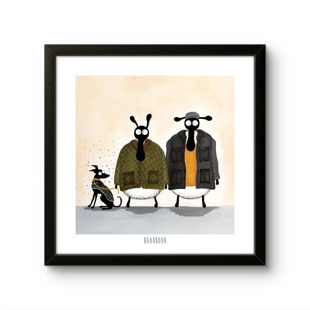 Baarbour 10" Print - Mervyn Tay Art - Just Makers Mervyn Tay Art