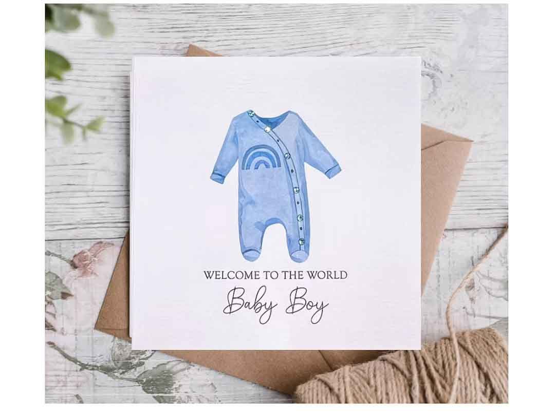 Baby Boy by Bright Night Cards_Just Makers