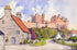 Bamburgh Castle Mounted Print - Matty Burnham_Just Makers