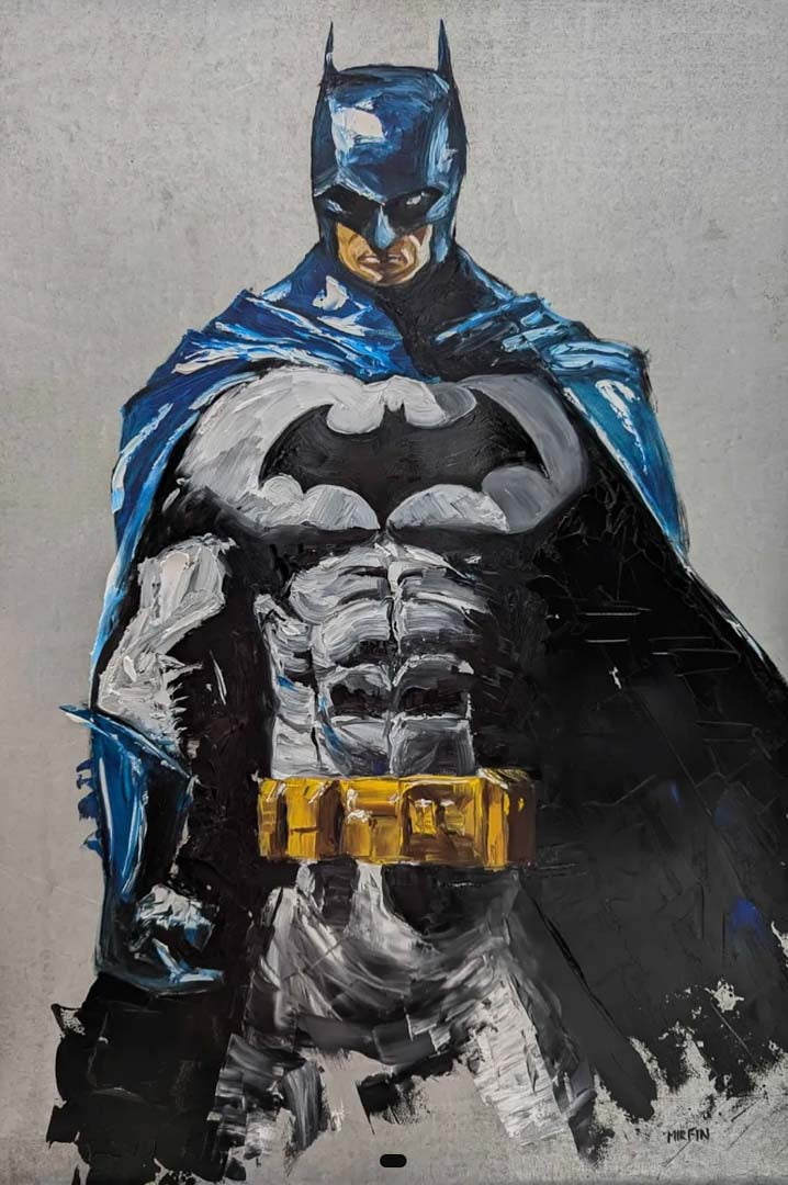 Batman Ltd Edition Print - Paul Mirfin_Just Makers