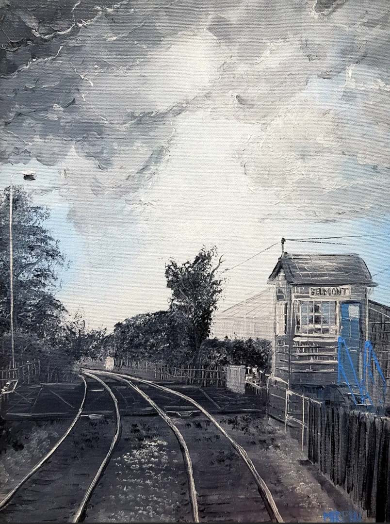 Belmont Signal Box Ltd Edition Print - Paul Mirfin_Just Makers