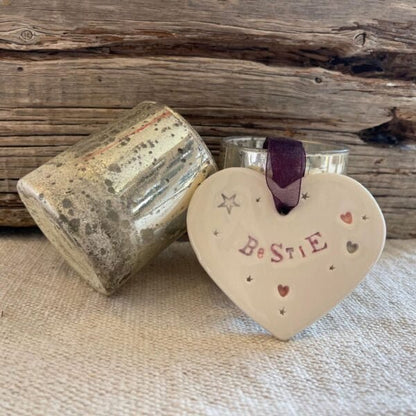 Bestie Heart - Jamali Annay Designs - Just Makers Jamali Annay Designs