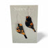 Bird Shaped Black / Gold Earrings - Nancy Jones_Just Makers