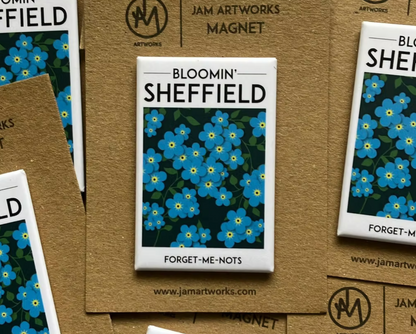 Bloomin Yorkshire Fridge Magnet - JAM Artwork_Just Makers