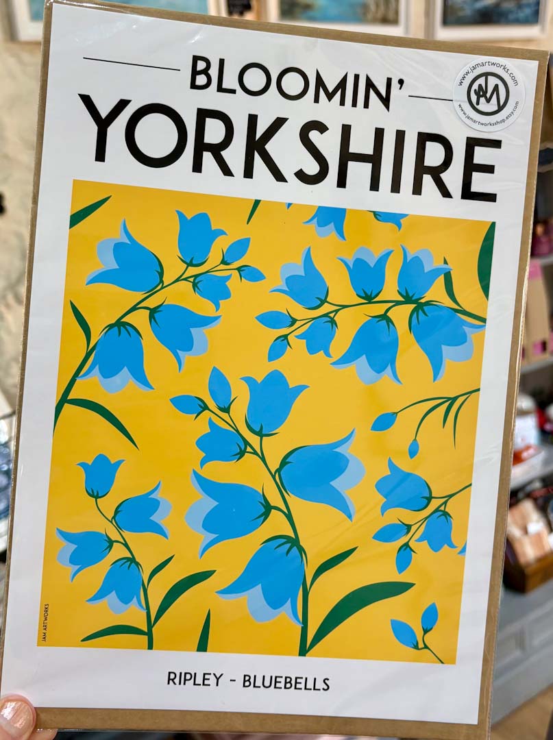 Bloomin Yorkshire Ripley Bluebells Print - JAM Artworks_Just Makers